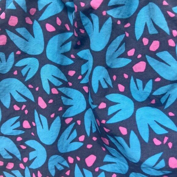 Patagonia Womens Lightweight Printed Shorts M Blue & Pink Floral Pattern - Picture 7 of 9